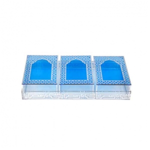wholesale Ramadan Serving Tray with 3 Compartments 