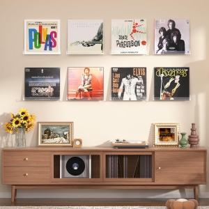 Vinyl Record Wall Mount Shelves 