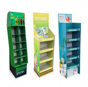 Paper Cardboard Free Standing Advertising Display 