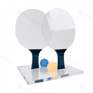 wholesale OEM Acrylic Ping Pong Paddle Set 