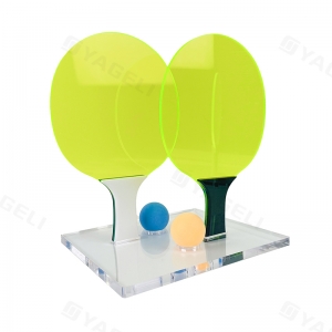 Waterproof acrylic Ping Pong paddle set
