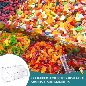 Transparent Retail food dispenser 