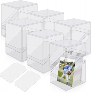 6 Pack Acrylic Card Box for Trading Cards