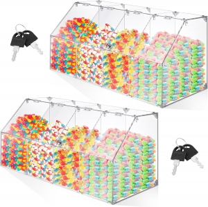 Transparent Retail food dispenser
