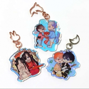 wholesale Custom Printed Acrylic Keychains 