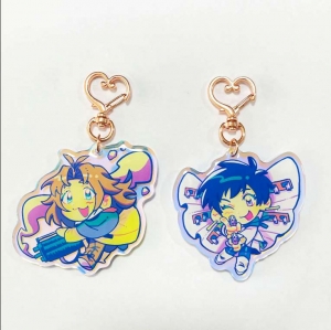 wholesale Custom Printed Acrylic Keychains 