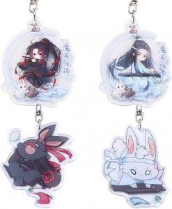Customized Acrylic all kinds of cartoon keychains