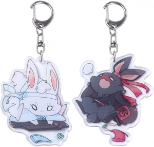 Customized Acrylic all kinds of cartoon keychains 