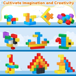 Magnetic Building Blocks for Toddlers 