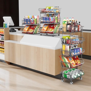 Free-Standing Metal Snack 