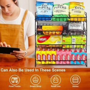 Metal Snack Display for Counter 