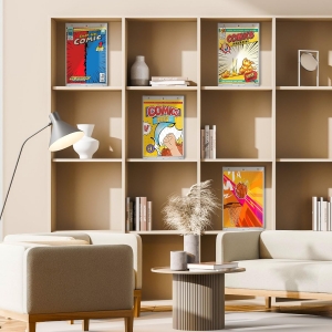 Magnetic Comic Book Holder