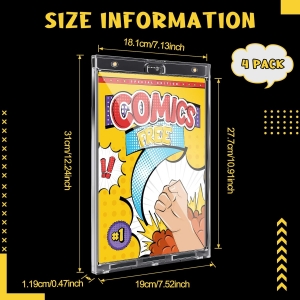 Magnetic Comic Book Holder 