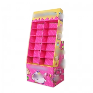 Customizable Eco-friendly Cardboard Display Rack 