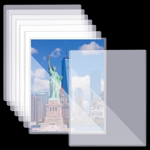 Hard Plastic Paper Page Magazine Protectors
