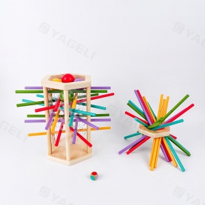 Wooden Board Game Set Sticks pulling Game 