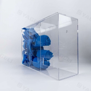 Wall Mount Clear Acrylic Hairnet Beard Nets Dispenser 