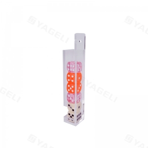 Customized Various Kinds Acrylic premium dice holder 