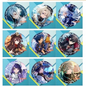 Anime & Pop Culture Metal Badges 