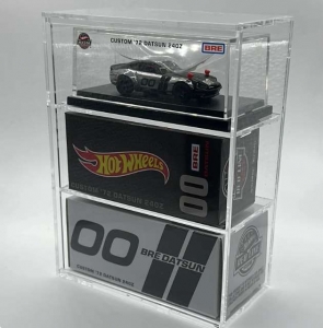 Custom Hot Wheels Carded Acrylic Display Case 