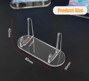 Trading card display stand 