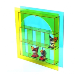 Custom Collectible Blind Box Figures Display Case 