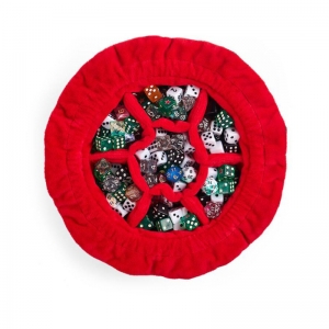 Wholesale drawstring dice pouch 