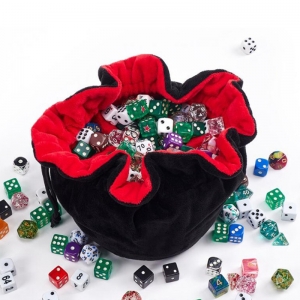 Wholesale drawstring dice pouch 