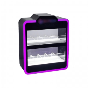 2 layers acrylic e-smoke display stand