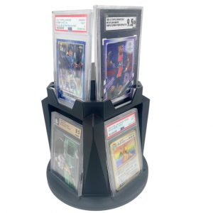Customized Black Rotating Card Display Stand
