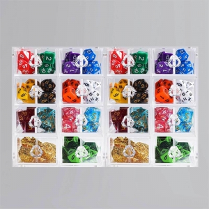polyhedral dice set case