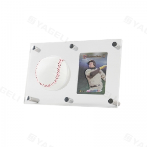 acrylic sports ball display stand