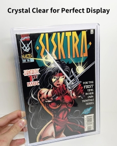 Cutomized Toploader Holder for Silver Age and Current Comics 