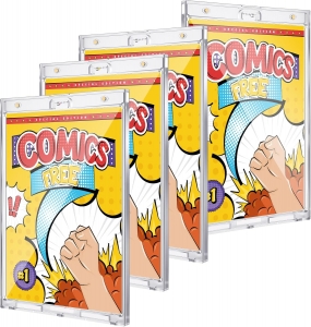 Cutomized Toploader Holder for Silver Age and Current Comics 