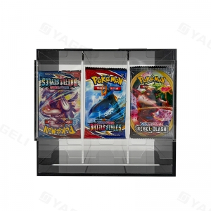 Customized Acrylic pokemon booster pack dispenser