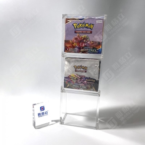 acrylic booster box case