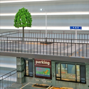 Yageli Multi level Scale Model Car Parking Garage 