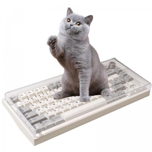 Waterproof Custom clear acrylic keyboard dust cover 