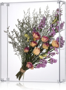 wholesale Acrylic Preserved Flower Display box 