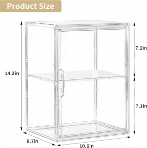 Yageli Clear collectibles toys acrylic display case 