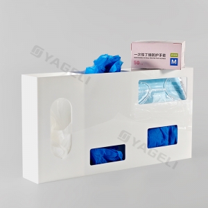 Wall-Mounted Acrylic Gloves Dispenser 
