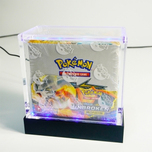 Customizable LED Acrylic Pokémon Booster Boxes 