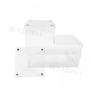 Custom Acrylic Crib Spider Enclosure with Ventilation 