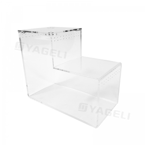 Custom Acrylic Crib Spider Enclosure with Ventilation 