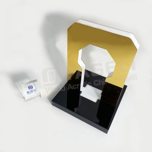 Custom LED Acrylic Wine Display 