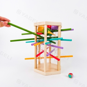 Handcrafted Family Stick Games with Logos 