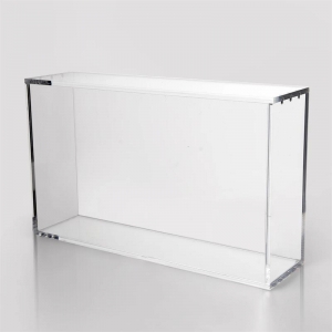 Transparent custom Pokemon UPC sealed box acrylic case 