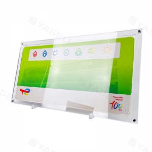 Acrylic Playmat Stand with Custom Logo 