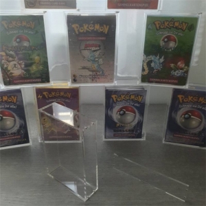 Pokemon WOTC deck case acrylic case with magnetic lid 