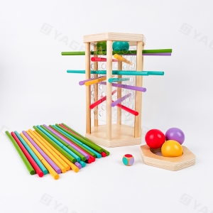 Handcrafted Family Stick Games with Logos 